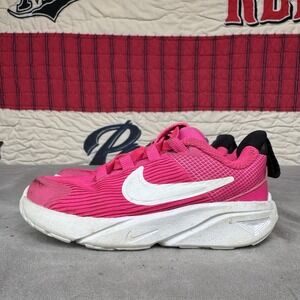 Size 8c - Toddler's Nike Star Runner 4 NN Fierce Pink/White-Black DX7616 601